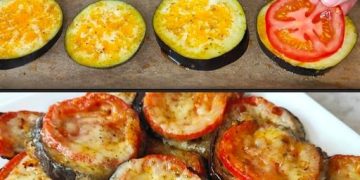 Rezept für Tomaten-Käse-Auberginen-Crêpes