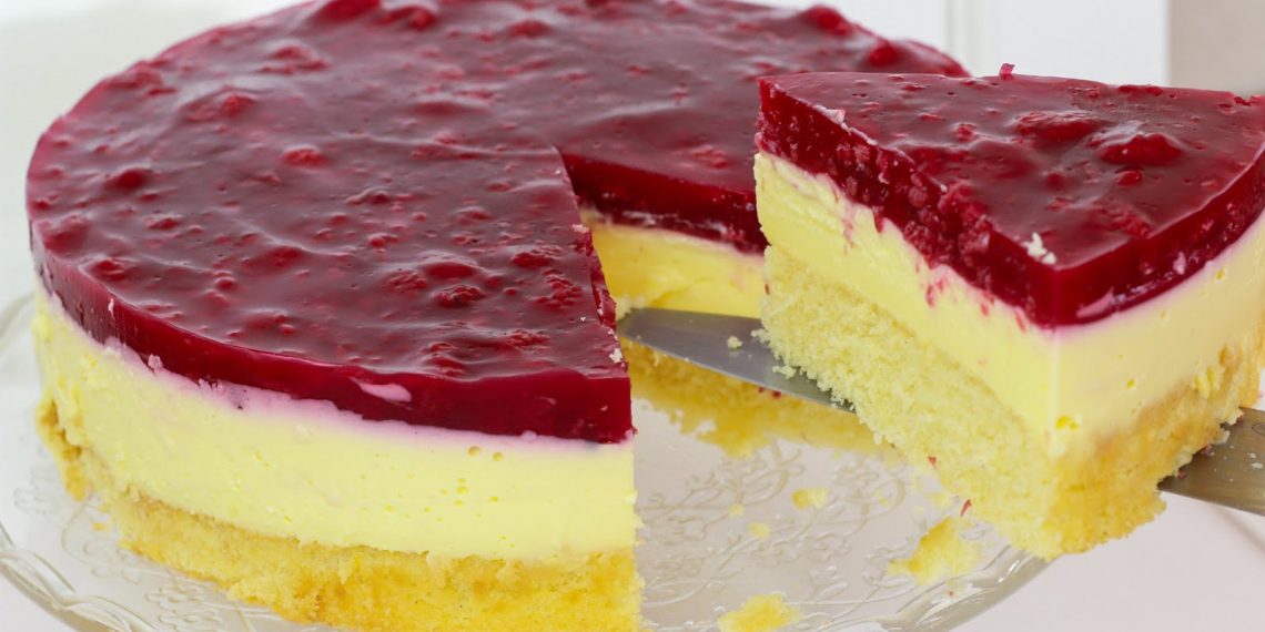 Himbeer Schmand Kuchen,