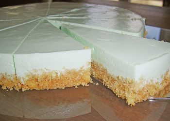 Waldmeister – Philadelphia – Torte