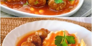 Köstliche Fleischbällchen mit Tomatensoße nach traditionellem Rezept