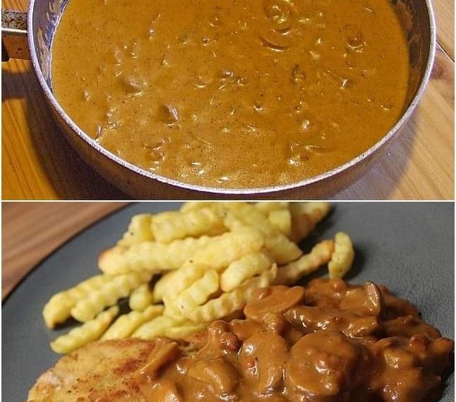 Jägersauce, da kommt kein Jägerschnitzel im Restaurant dran
