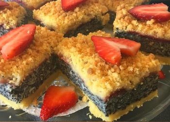 Mhmmm der Hammer! – Leckerer Mohnkuchen mit Grieß  