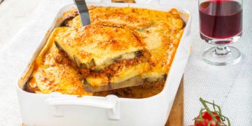 Moussaka ist zu gut
