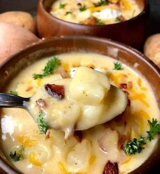 Die Suppe ist der Hit, Ich mache sie immer wieder! – Kartoffelsuppe wie von Oma