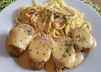 Schweinefilet mariniert, sehr lecker !