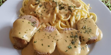 Schweinefilet mariniert, sehr lecker !