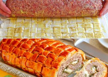 Hackbraten in der Kruste: das Rezept für einen köstlichen und spektakulären zweiten Gang