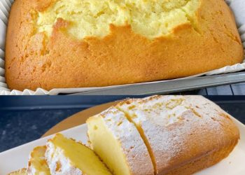 Omas Quark Rührkuchen in 3 Minuten im Ofen, mit WOW EFFEKT!