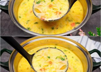 Die Suppe ist so lecker!