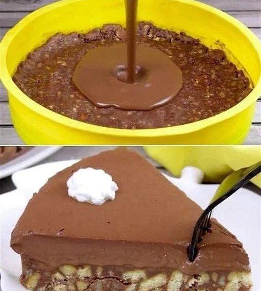 Schokoladen-Sahne-Torte ohne Backen: Das Endergebnis ist so lecker!