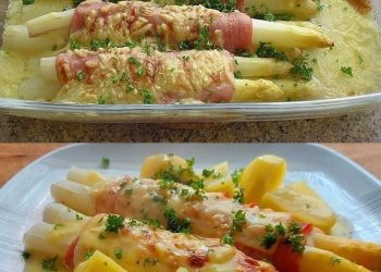 Spargel aus dem Ofen