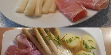 Spargel aus dem Ofen