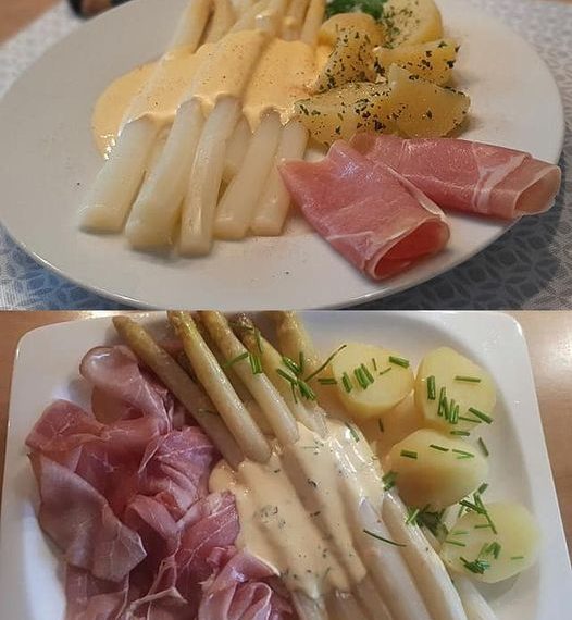 Spargel aus dem Ofen