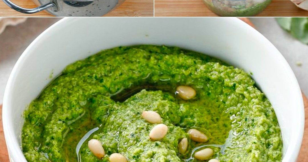 Brokkoli-Pesto: das Rezept für cremiges und vielseitiges Winterpesto