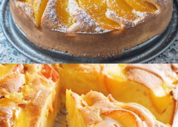 PFIRSICH VANILLEKUCHEN