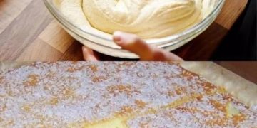Griechischer Joghurtkuchen ohne Mehl nur 400 ml Joghurt mit 50 g Puddingpulver
