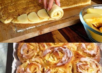 Boahh die sind der absolute Hammer, Apfelschnecken mit Zimtzucker wie aus der Bäckerei 
