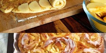 Boahh die sind der absolute Hammer, Apfelschnecken mit Zimtzucker wie aus der Bäckerei 