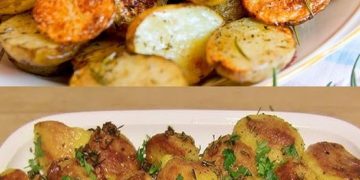 GRIECHISCHE KNOBLAUCHKARTOFFELN