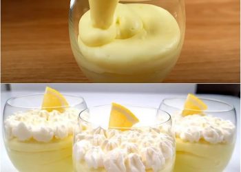 Cremiges Zitronenmousse in 5 Minuten