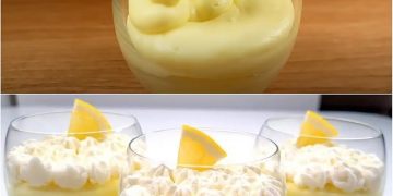 Cremiges Zitronenmousse in 5 Minuten