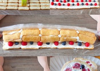 Pavesini-Rolle: das Rezept für ein schnelles und leckeres Dessert ohne Kochen