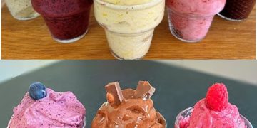 Zuckerfreies Eis! Keine Milch! Nur 2 Zutaten! In 1 Minute