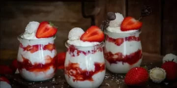 Raffaello Erdbeer Tiramisu