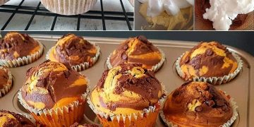 Fantastische Muffins in 3 Minuten bereit für den Ofen