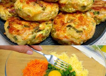 Zucchini Pfannkuchen