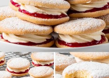 Himbeer Küsschen mit Buttercreme