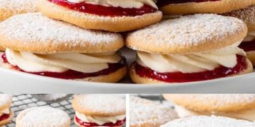 Himbeer Küsschen mit Buttercreme