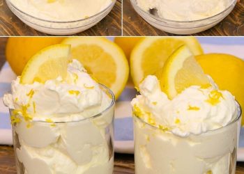 Zitronencreme mit Joghurt in 3 Minuten, Supersaulecker!