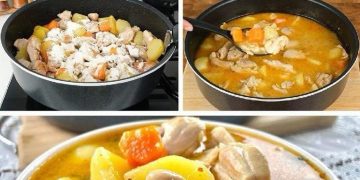 HÜHNERGULASCH SCHRIITT FÜR SCHRITT