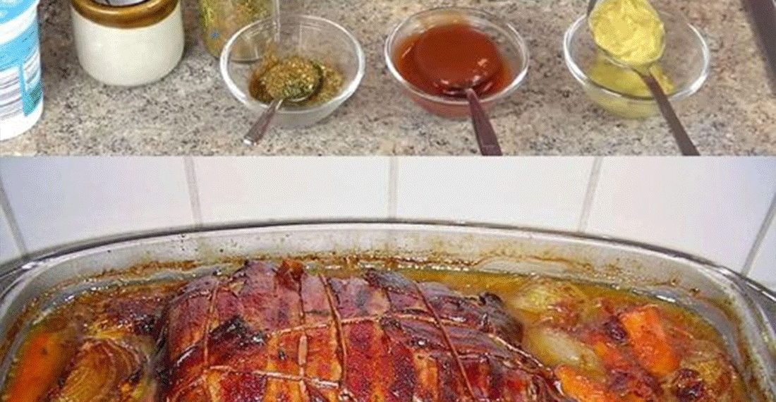 Räuberbraten, schmort im Ofen einfach vor sich hin!