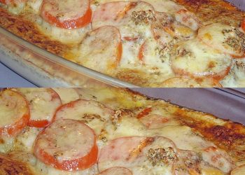 Hähnchenbrustfilet mit Tomate und Mozzarella in Kräuter Sahne Sauce