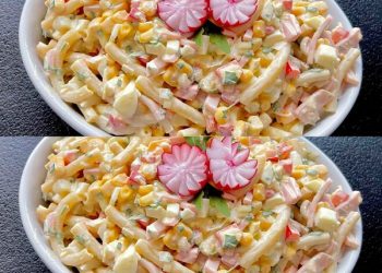 Nur für die Mädels! – Nudelsalat für die Mädels, fettarm und Saulecker