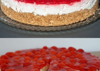  Erdbeerkuchen mit Quark & Mascarponecreme