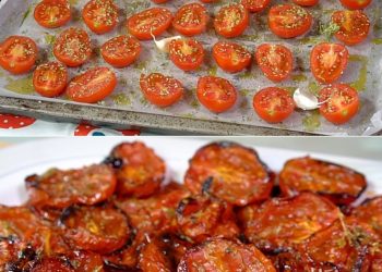 Konfitierte Kirschtomaten: das Rezept für eine köstliche und schmackhafte Beilage