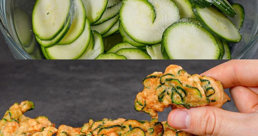 Einfache und köstliche Zucchinipuffer! Sie sind weich und jeder wird sie LIEBEN!