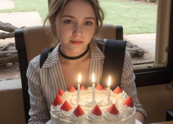 Rezept für eine leckere Vanille-Erdbeer-Weihnachtstorte auf Deutsch