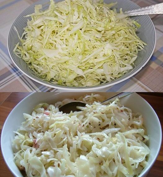 Weißkrautsalat – Alte Oma Rezepte