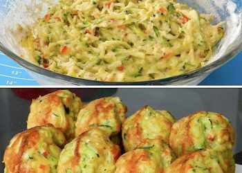 Zucchini Käse Muffins