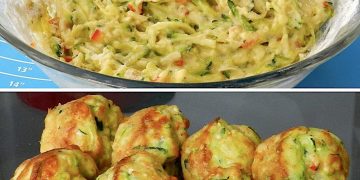 Zucchini Käse Muffins