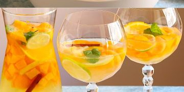 Weiße Sangria: das Rezept für die leichte Variante zum Schlürfen im Sommer