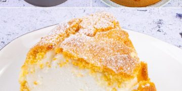 Sahne-Mürbeteigkuchen: das Rezept für ein köstliches Dessert mit krümeliger Hülle