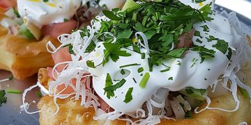“Ungarischer Lángos-Genuss”
