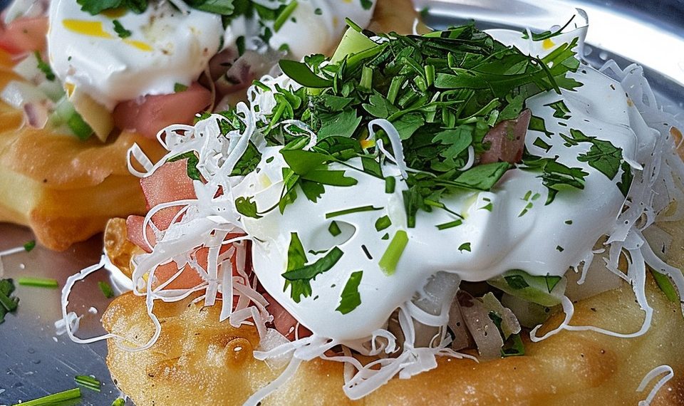 “Ungarischer Lángos-Genuss”