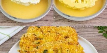 Blumenkohl Schnitzel, schmeckt besser als Fleisch