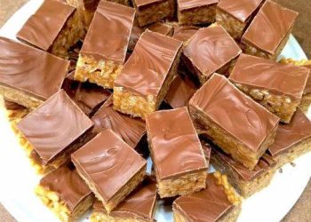 Zähe Snickers-Brownies